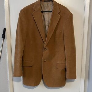 Lands' End Men's Brown Corduroy Blazer